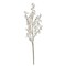 White Orchid Spray 5 Stem Artificial Stem Polyester, 38.58H inches